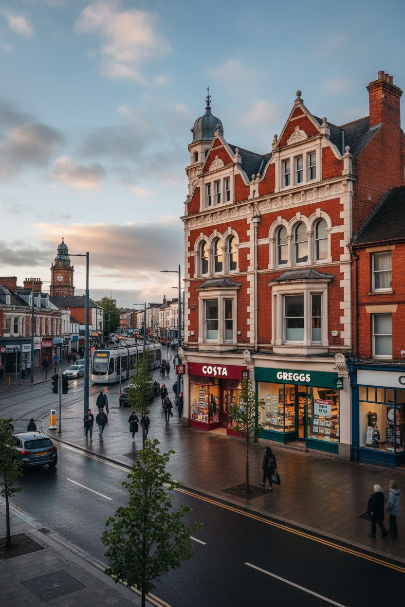 rhyl town centre property